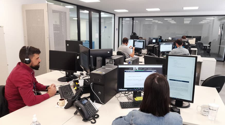 Empresa do setor de serviços